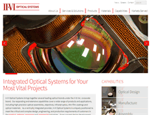 Tablet Screenshot of opticalsystems.com